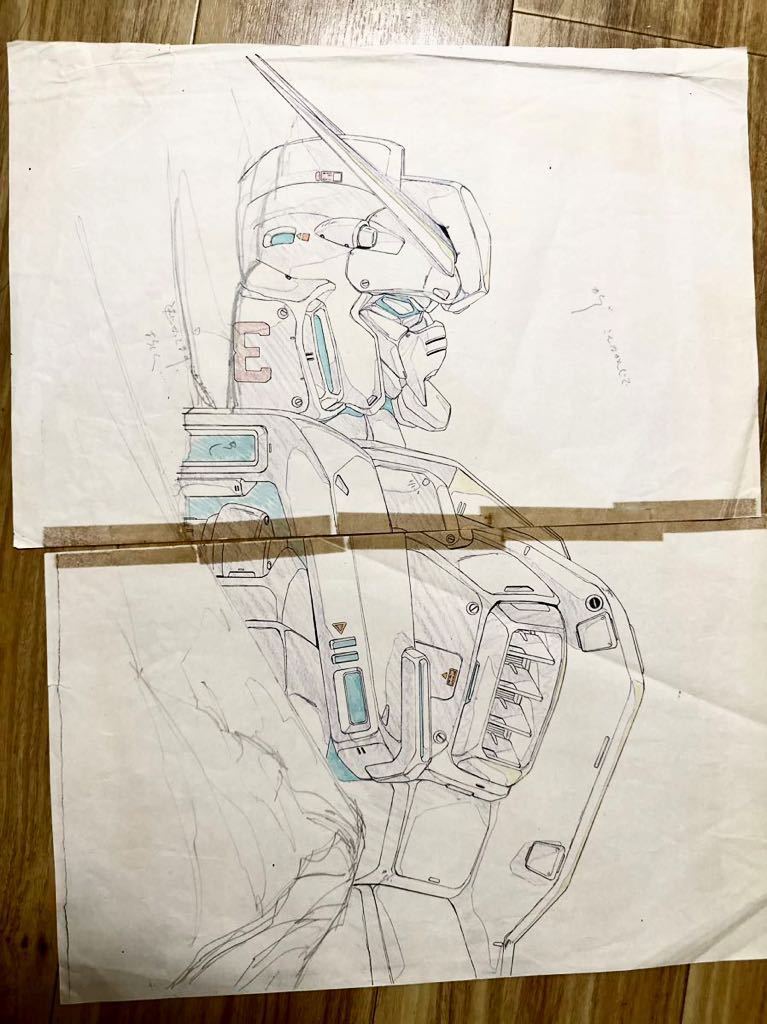 ガンダム 版権セル画 原画 色彩設定 大判4533cm ズゴックE ガンダム 版権セル画 原画 色彩設定 大判4533cm ズゴックE