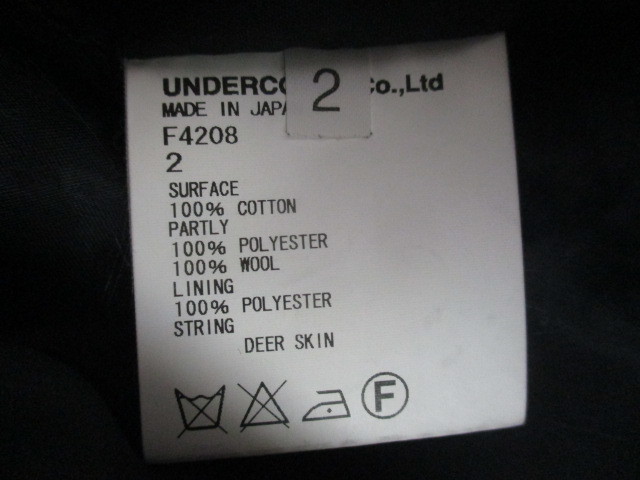 アンダーカバー イズム UNDER COVER ISM 10AW 名作 アーミー ブルゾン