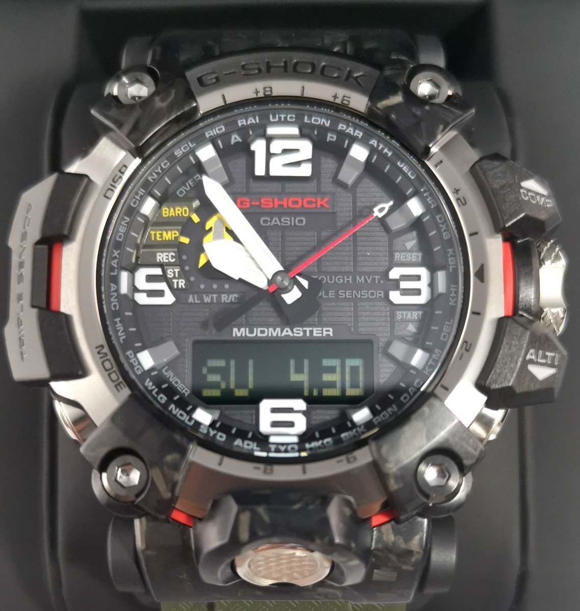 大放出セール大放出セールGWG-2000-1A3JF G-SHOCK カシオ MUDMASTER