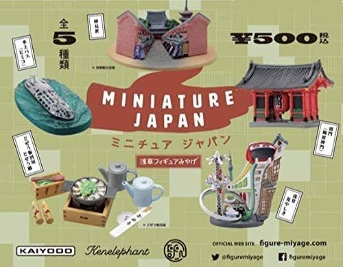 MINIATURE JAPAN 浅草フィギュアみやげ 全5種セット_画像1