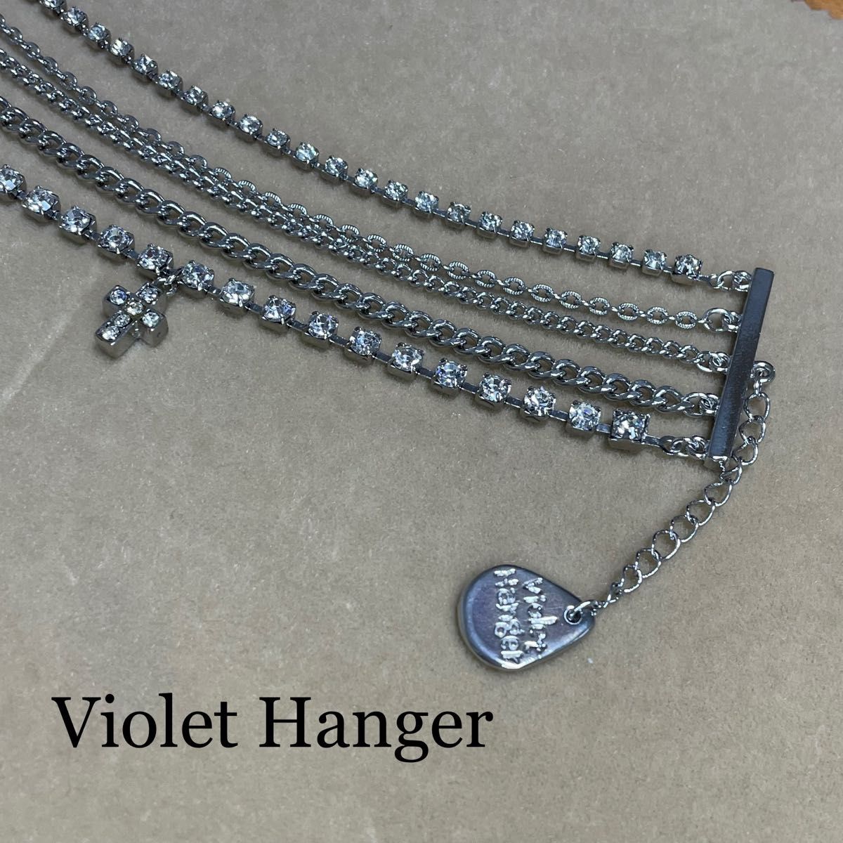 Violet Hanger クロス　ブレスレット