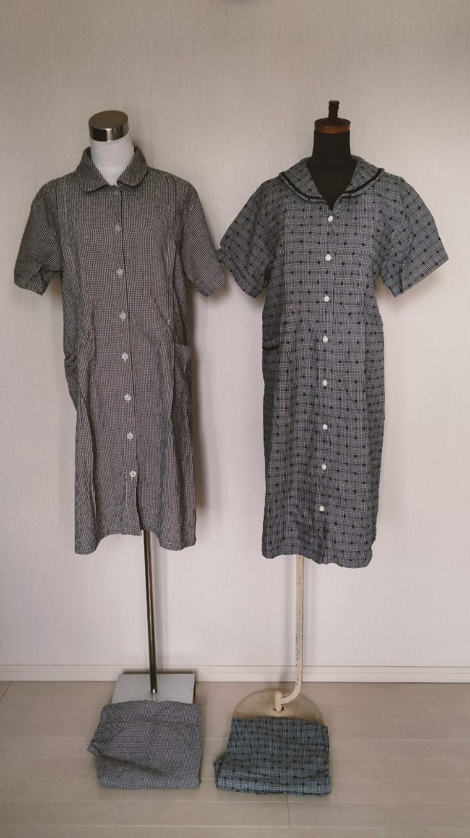 絶品 即決1980円 M〜Lサイズ授乳口付き半袖マタニティパジャマ上下2着セット 夏用2着まとめて 出産準備 ズボン付き 中古半袖パジャマ 授乳服 パジャマ 半袖 2着セット