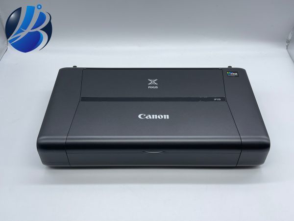 【ジャンク扱い】☆Canon ip110 PIXUS☆インクジェットプリンター/ 通電確認済/動作未確認/キャノン/中古品/#Z2720_画像1