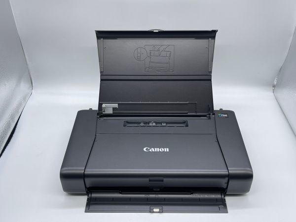 【ジャンク扱い】☆Canon ip110 PIXUS☆インクジェットプリンター/ 通電確認済/動作未確認/キャノン/中古品/#Z2720_画像7