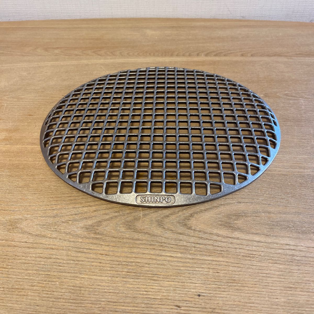 SHINPO(シンポ)製 焼き網 28cm フラットネット|Yahoo!フリマ SHINPO(シンポ)製 焼き網 28cm フラットネット|Yahoo!フリマ