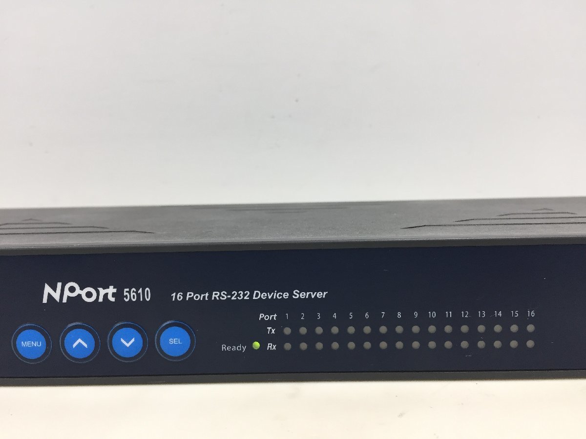 MOXA産業用シリアルデバイスサーバNPort 5610 16 Port RS-232 Device