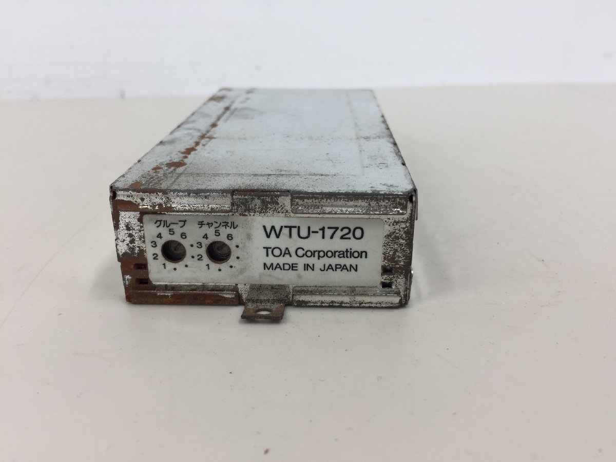 TOA WTU-1720 ワイヤレス　チューナーユニット 動作確認済　(管2C3-N18)_画像2