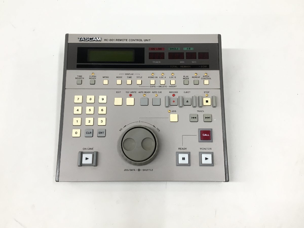 華麗 TASCAM 業務用 RC-801 中古品 (管:2A3-M9) リモート