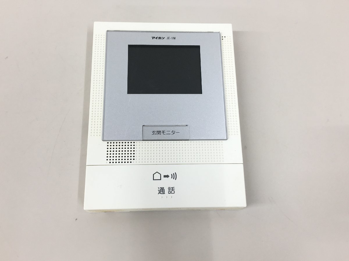 アイホン インターホン テレビドアホン 親機 JE-1M 中古品（管：2C6-M15）の画像1