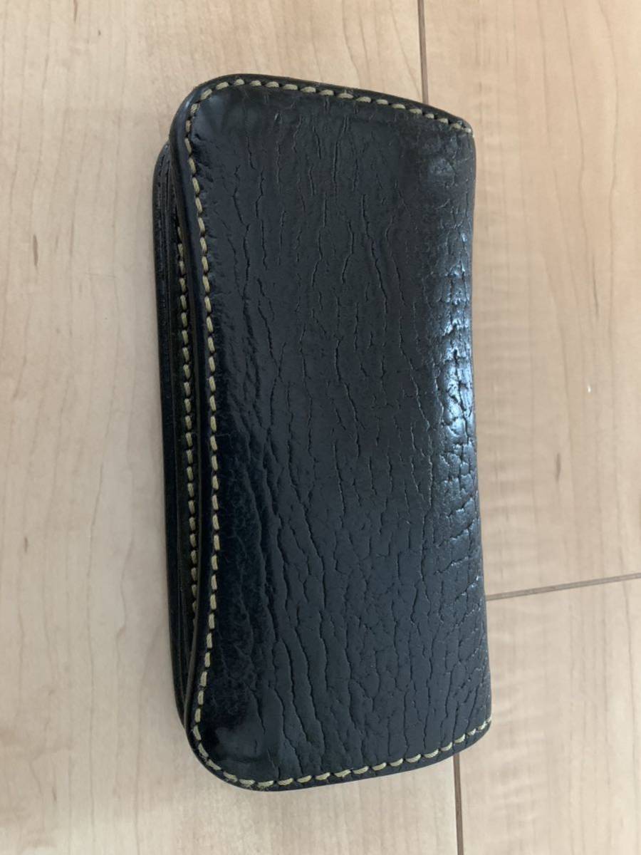 SAAD 長財布 シャークレザー サメ革ウォレット(長財布(小銭入れあり