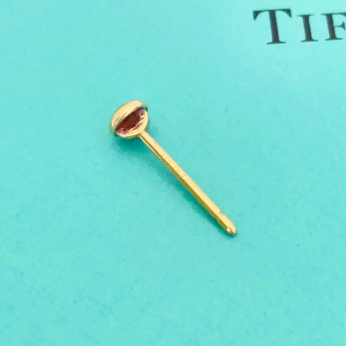 TIFFANY&Co.ティファニーバイザーヤードピアスK18片耳のみキャッチなし