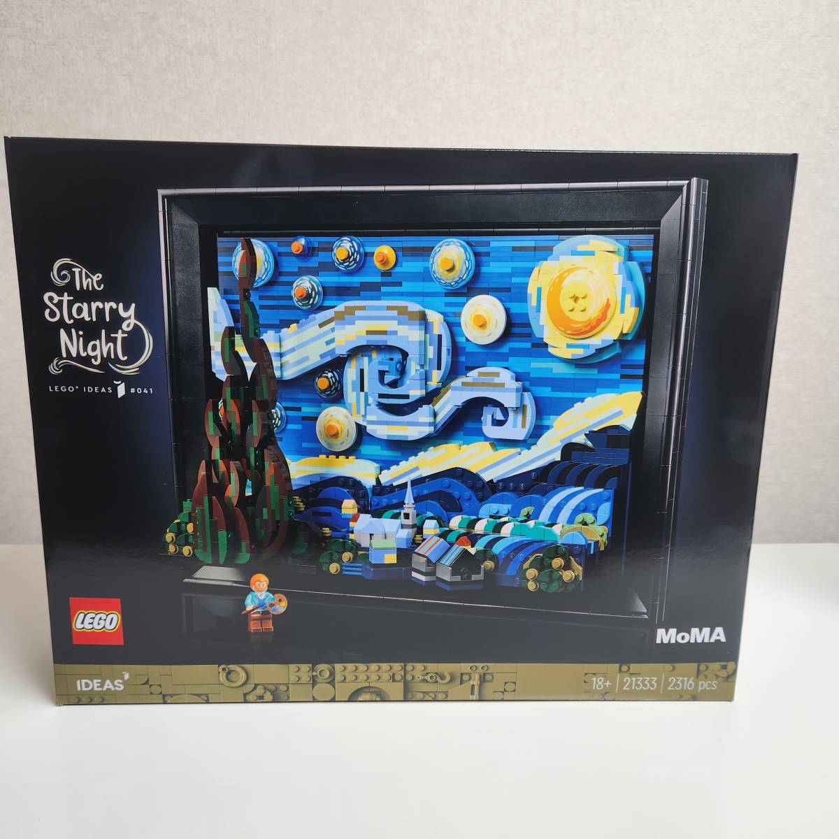 新品未使用品】レゴ アイデア ゴッホ 「星月夜」 21333-