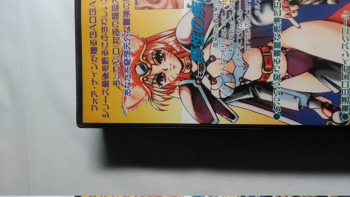 PC 9801 / GAOGAO!3RD ワイルドフォース - Wild Force / 3.5 インチ版 / 超希少_画像6