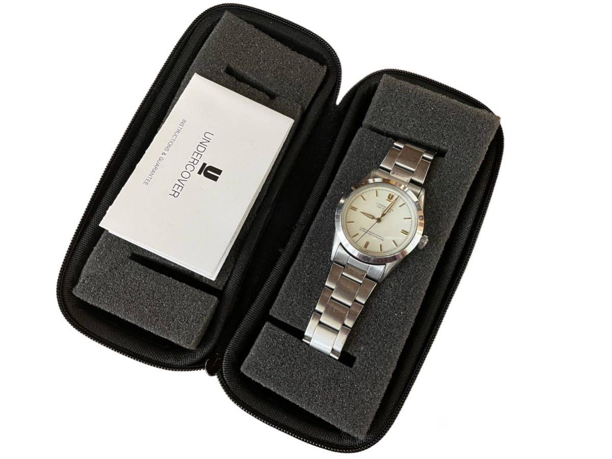 UNDERCOVER fuck the clock 腕時計 ROLEX型 シルバー アンダーカバー