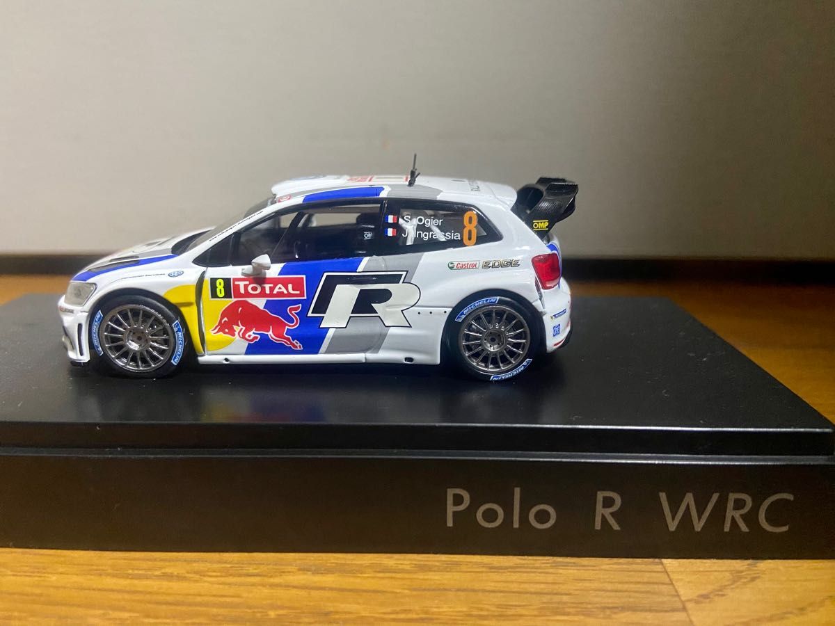VW特注　Polo R WRC ダイキャスト製 1/43