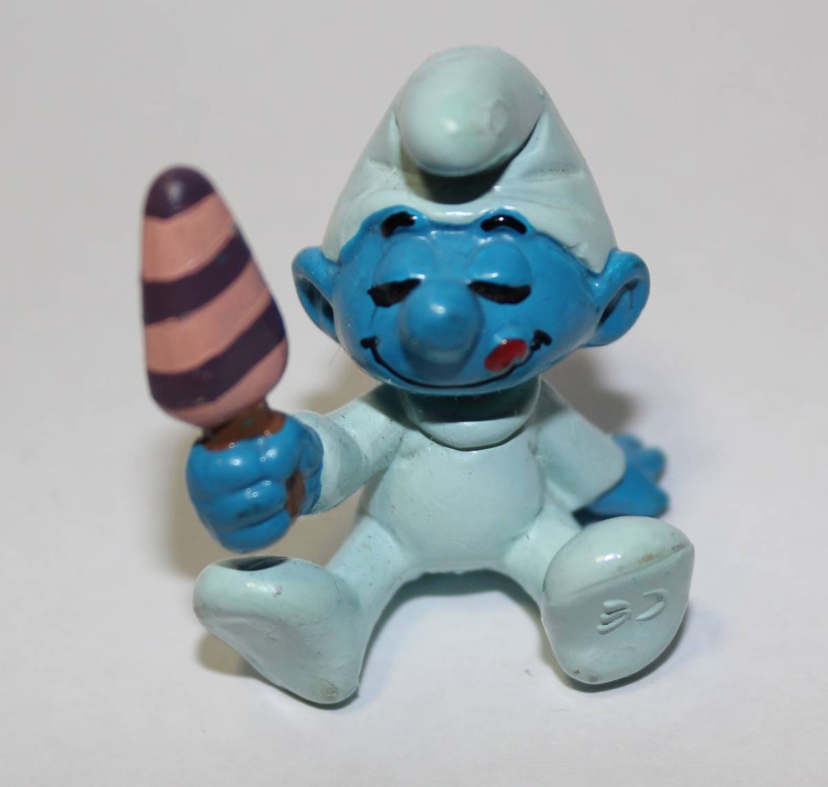 Smurf Smurf PVC фигура детское мороженое (Schulig NHK Peyo)