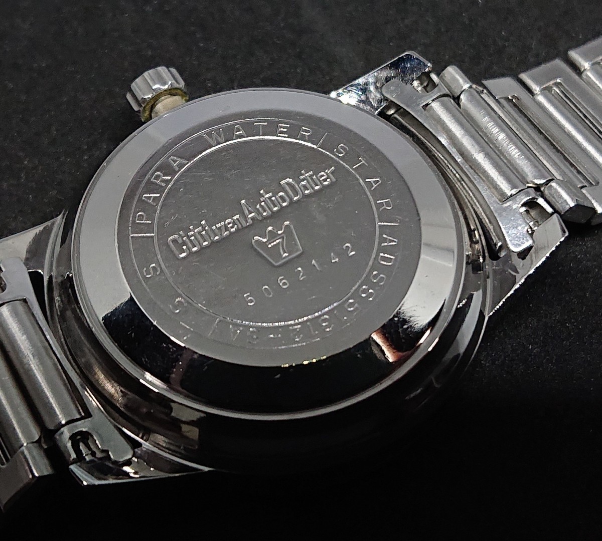 シチズン オートデーター セブン パラウォーター ADSS51312-SA CITIZEN AUTO DATER SEVEN PARA WATER