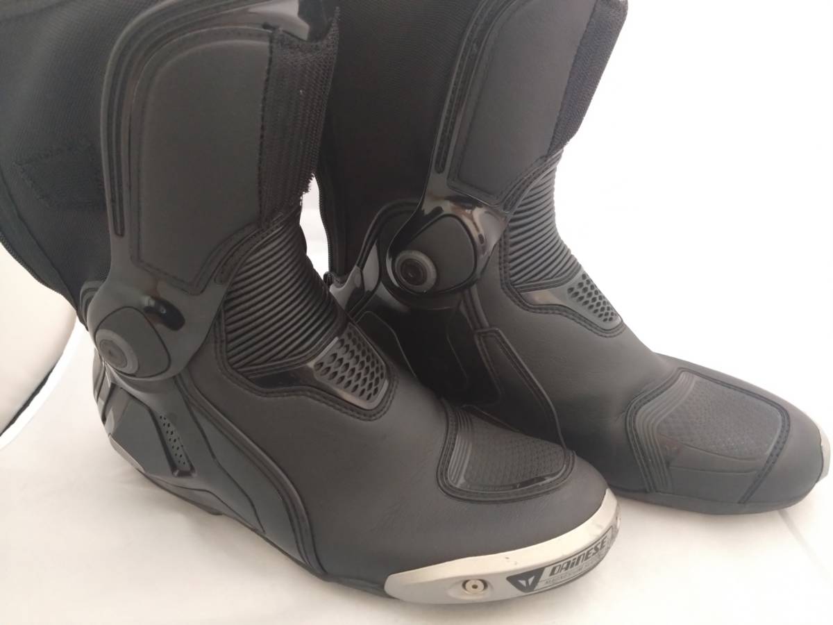 程度良・DAINESE ダイネーゼ TORQUE D1 IN レーシングブーツ EU42 US9