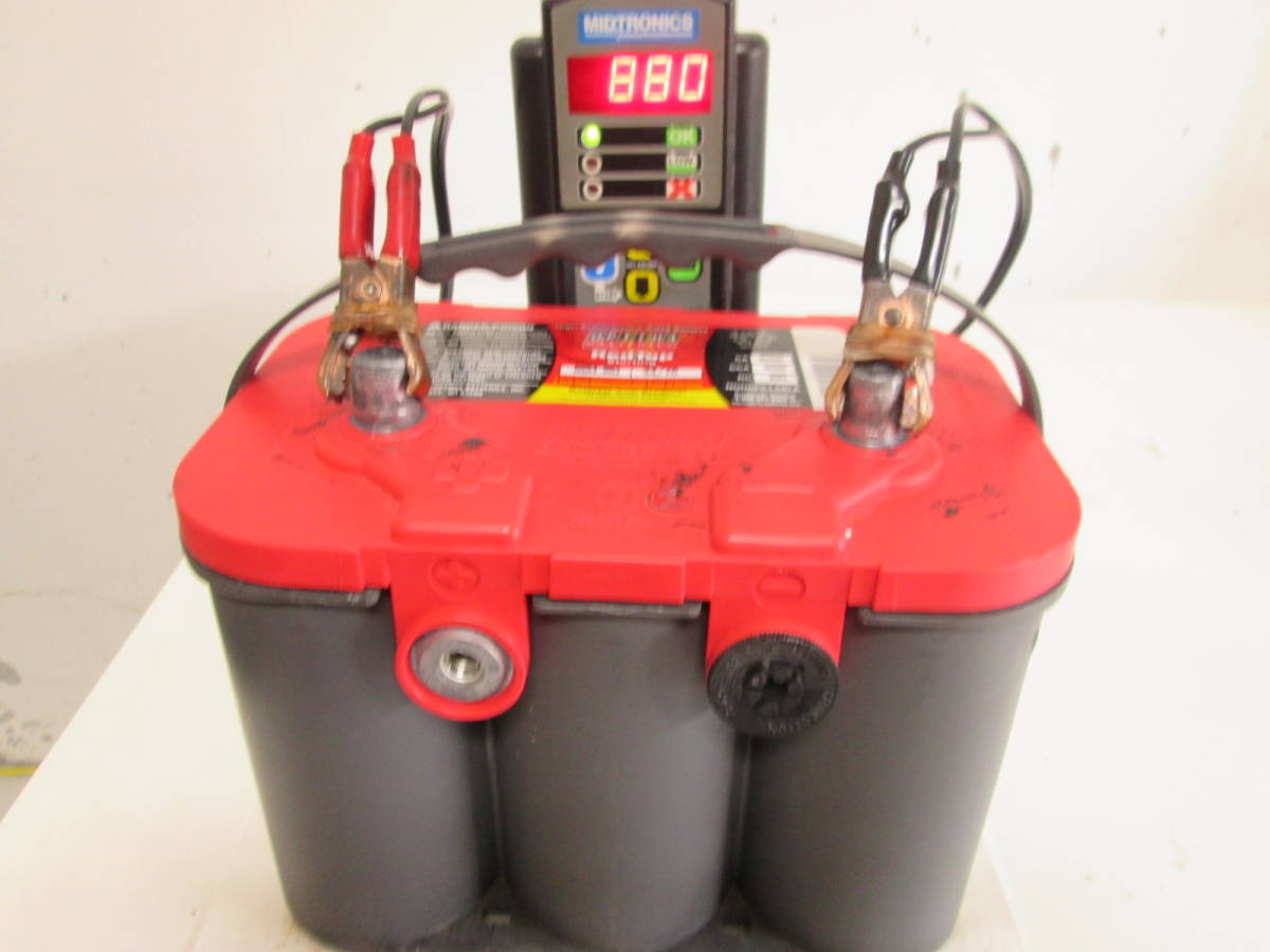 Optima RedTop RT U 4,2 12V 50Ah AGM Batterie Autobatterie US Cars Starter