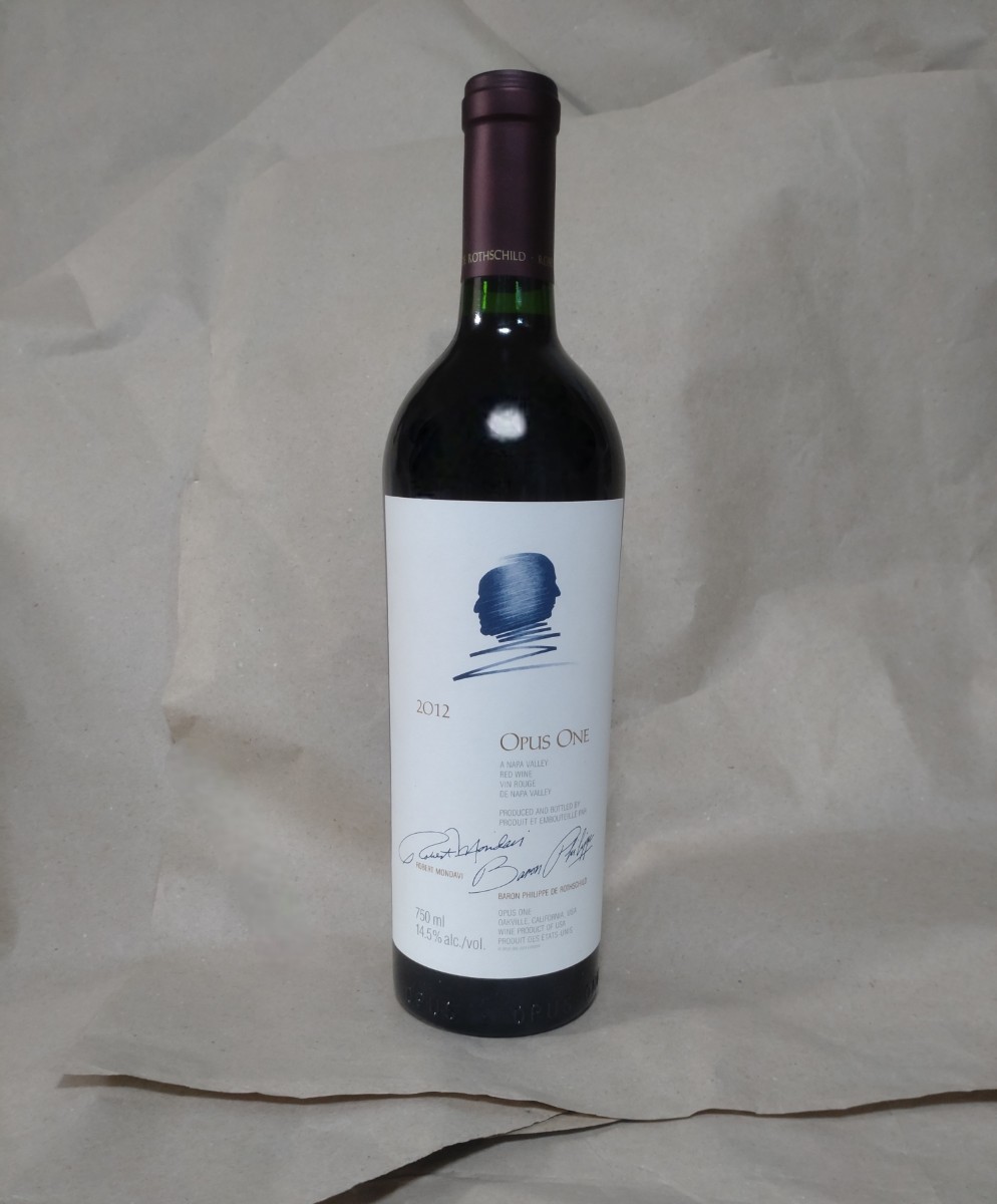 オーパスワン 2012年【美品☆未開栓】Opus One カリフォルニア 750ml