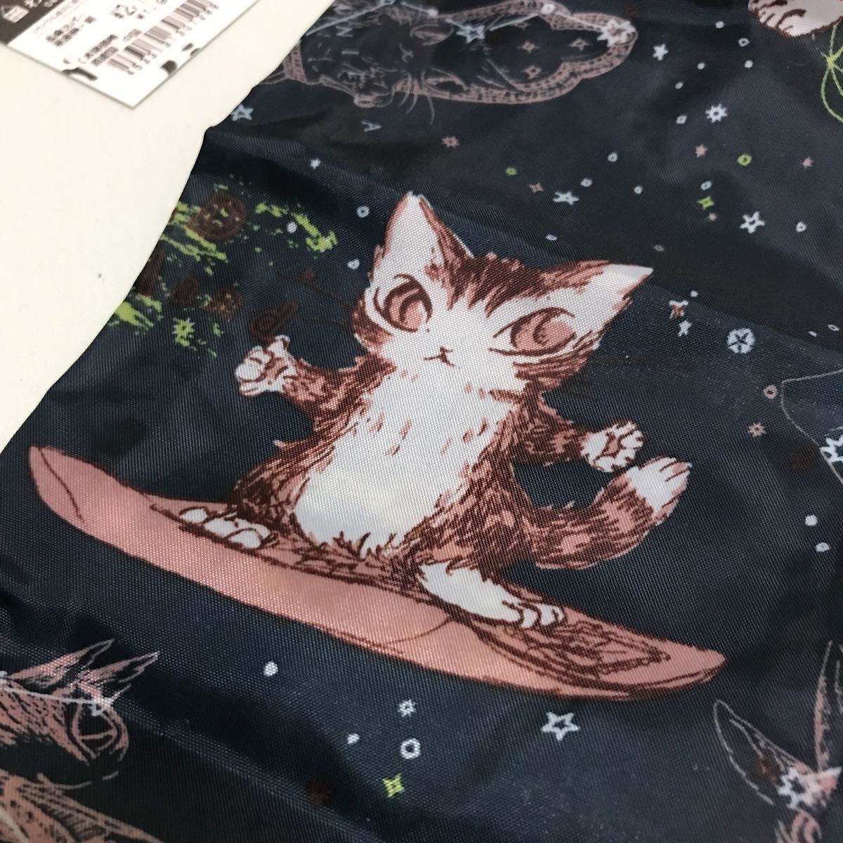 わちふぃーるど ダヤン 長傘カバー 「星座柄 紺」 Wachifield DAYAN 猫 傘袋 新品未使用_画像7