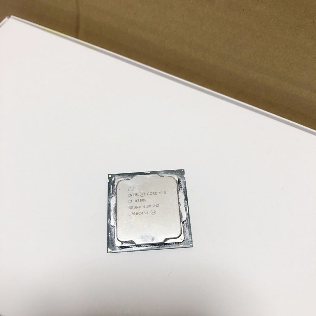 INTEL インテル CPU Core i3-8350K SR3N4 4.00GHZ 中古動作品 管理号SHC002_画像1