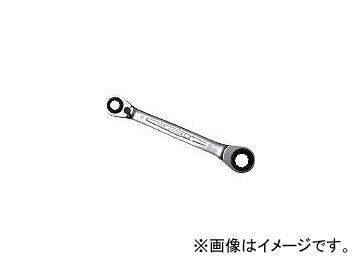 前田金属工業/TONE 4ウェイラチェットめがねレンチ 8×10×12×13mm RMW0813(3598764) JAN：4953488268423_画像1