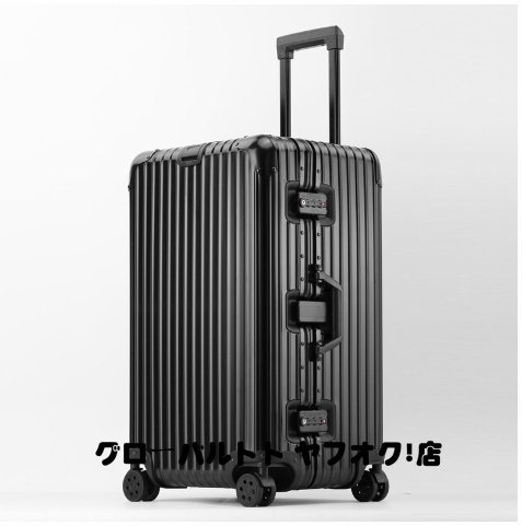 実用品★スーツケース アルミ合金ボディ 30インチ 全4色 大容量 キャリーバッグ キャリーケース トランク TSAロック 出張 旅行 D70_画像9
