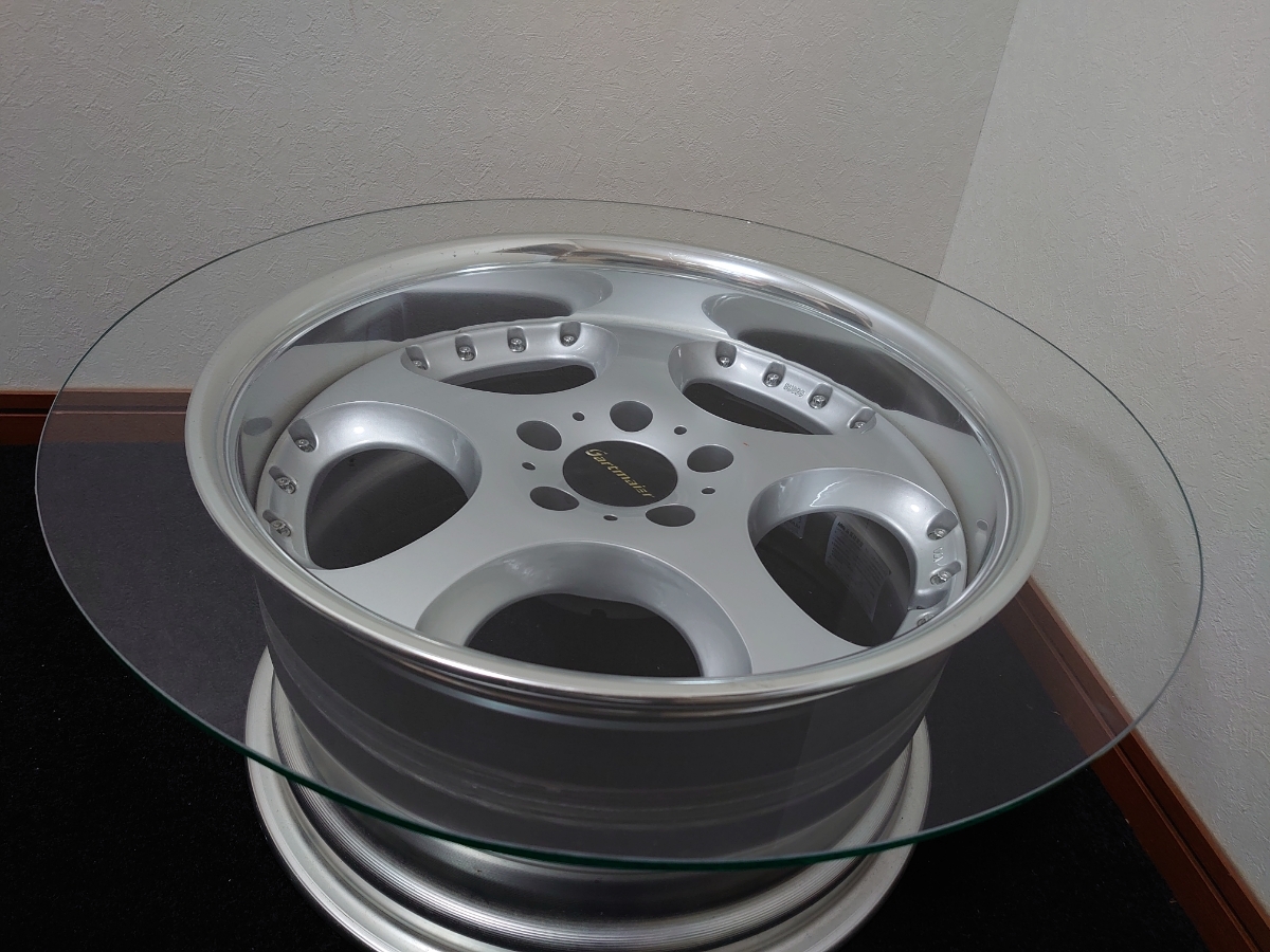  tire wheel . glass table .* build-to-order manufacturing after the bidding successfully made approximately 1 week degree . shipping ( inspection garage Daytona Speedster BBS WORK RAYS ENKEI old car 