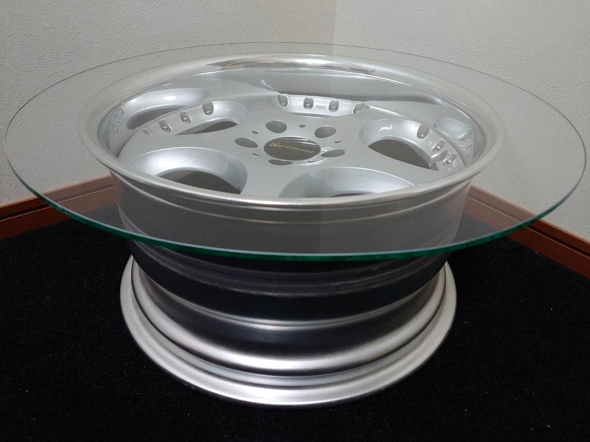  tire wheel . glass table .* build-to-order manufacturing after the bidding successfully made approximately 1 week degree . shipping ( inspection garage Daytona Speedster BBS WORK RAYS ENKEI old car 