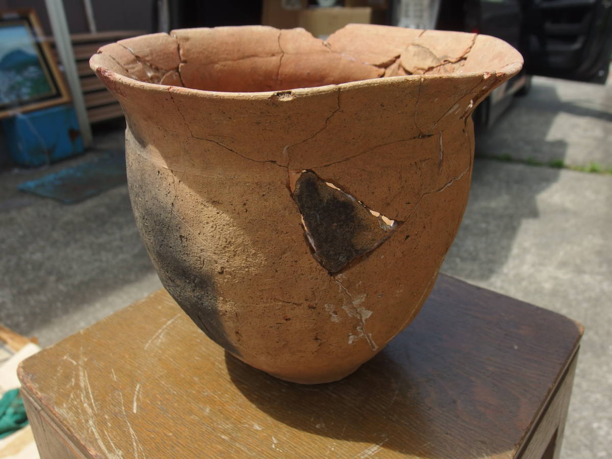 人気を誇る 【A10513】弥生式土器 埼玉県内出土品 コレクター放出品