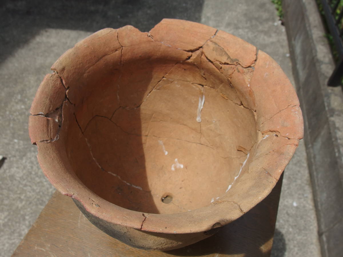 人気を誇る 【A10513】弥生式土器 埼玉県内出土品 コレクター放出品