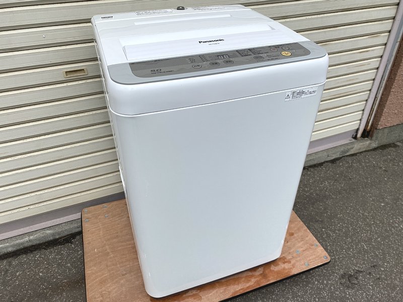 札幌限定□美品 パナソニック/Panasonic 全自動洗濯機 洗濯5kg NA