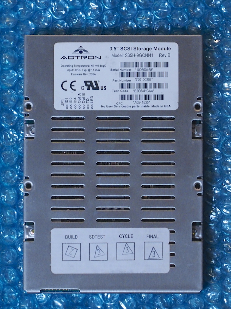 ADTRON SCSI IDE変換モジュール S35H-9GCNN1_画像1