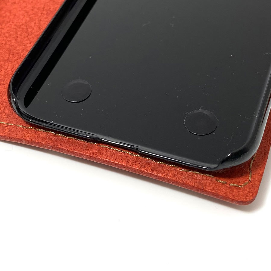 手帳型ケース　iPhone 13 pro Max 用 ハードカバー レザー スマホ スマホケース 携帯 スマホホルダー 革 本革 レッド_画像5