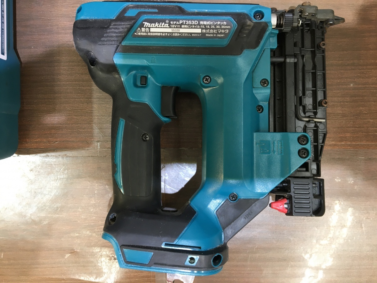 マキタ makita PT353D タッカ 充電式 本体のみ 18V ケース/サングラス