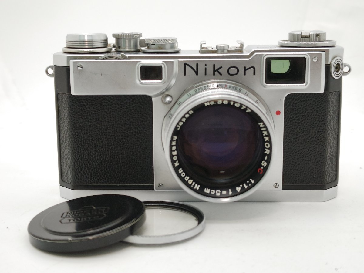 Nikon S2 NIKKOR-S・C 5cm F1.4 レンジファインダー ニコン 低速不良