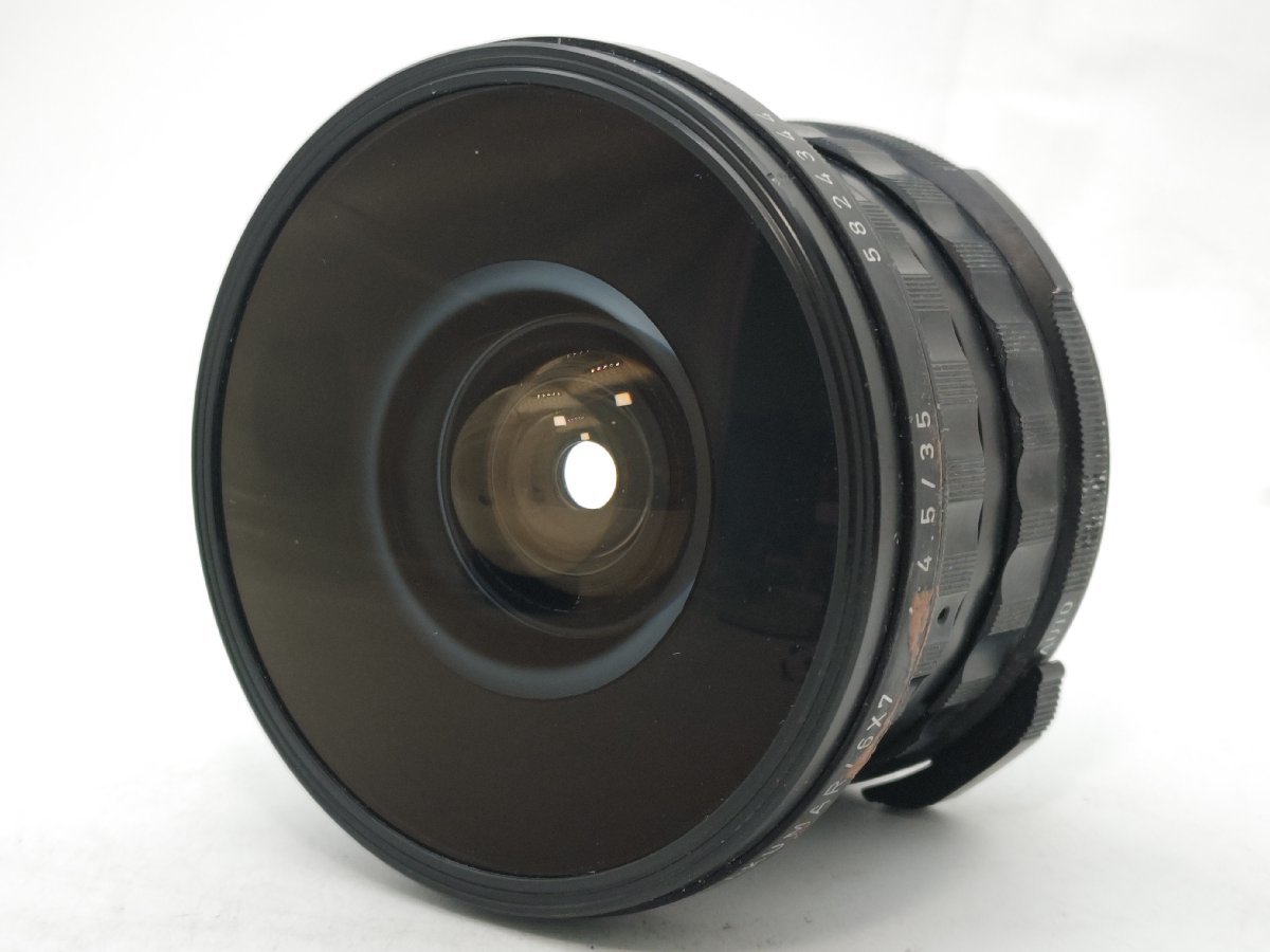 在庫一掃】 PENTAX Super-Multi-Coated FISH-EYE-TAKUMAR 6ｘ7 35ｍｍ