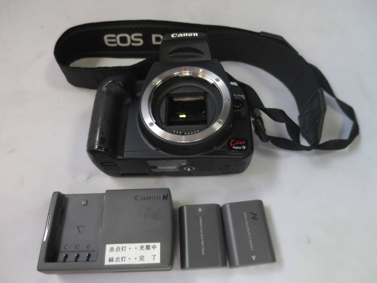 お見舞い キヤノン CANON EOS KISS DIGITAL N ボディ バッテリー 充電