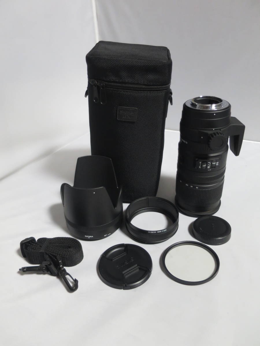 ふるさと割】 SIGMA APO ソニー用 HSM OS DG EX F2.8 70-200mm ソニー