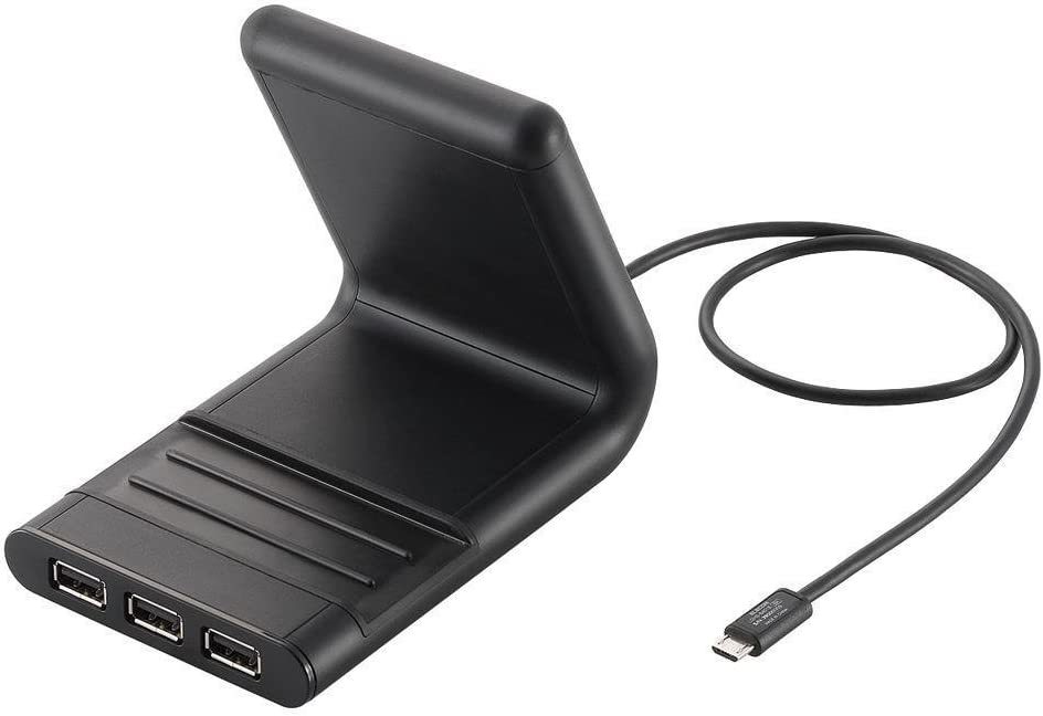 エレコム USBハブ 4ポート ACアダプタ付 U2HS-S401_画像1