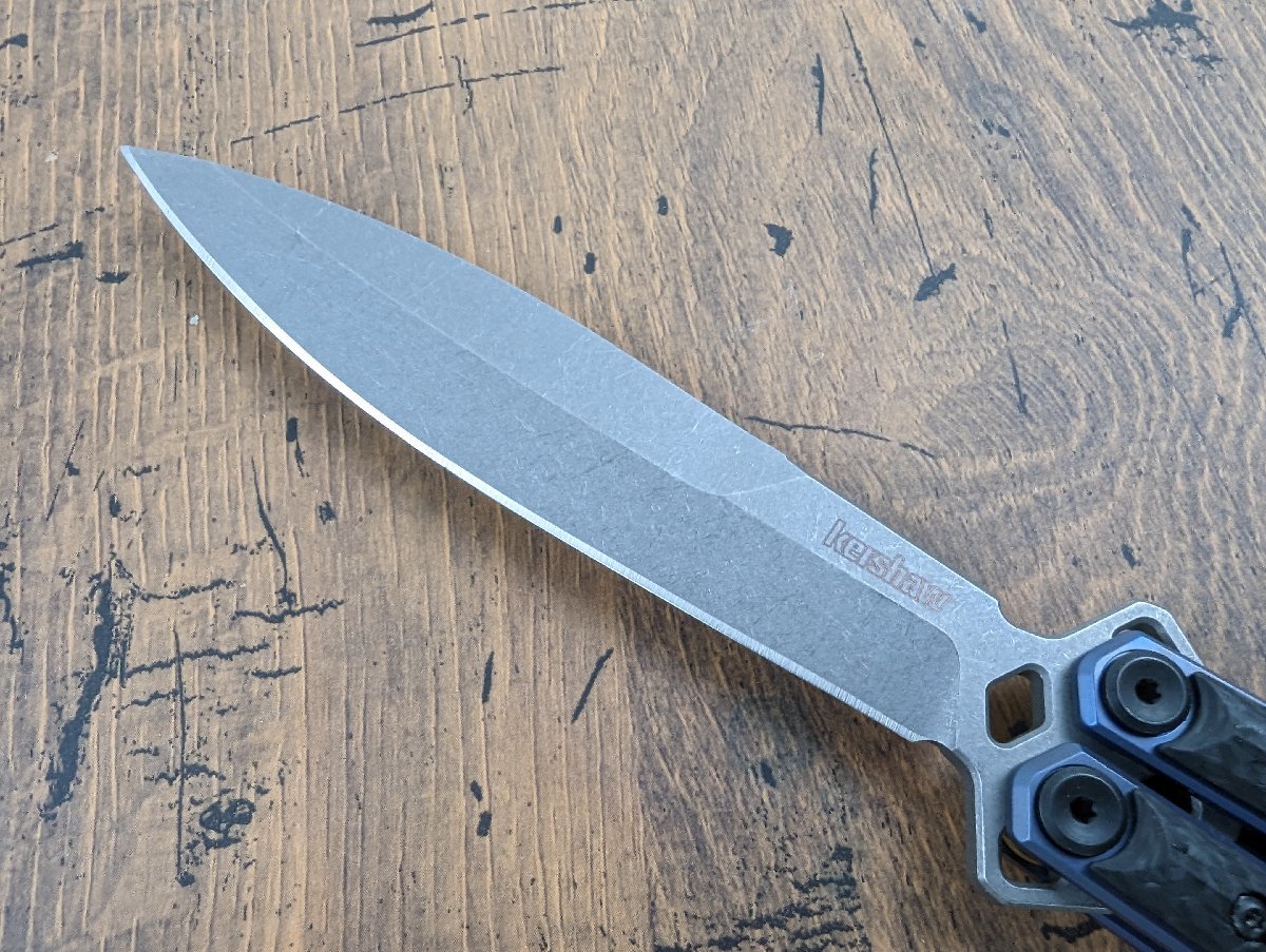○S4007/Kershaw カーショウ 5150CF 20CV バタフライナイフ/1円