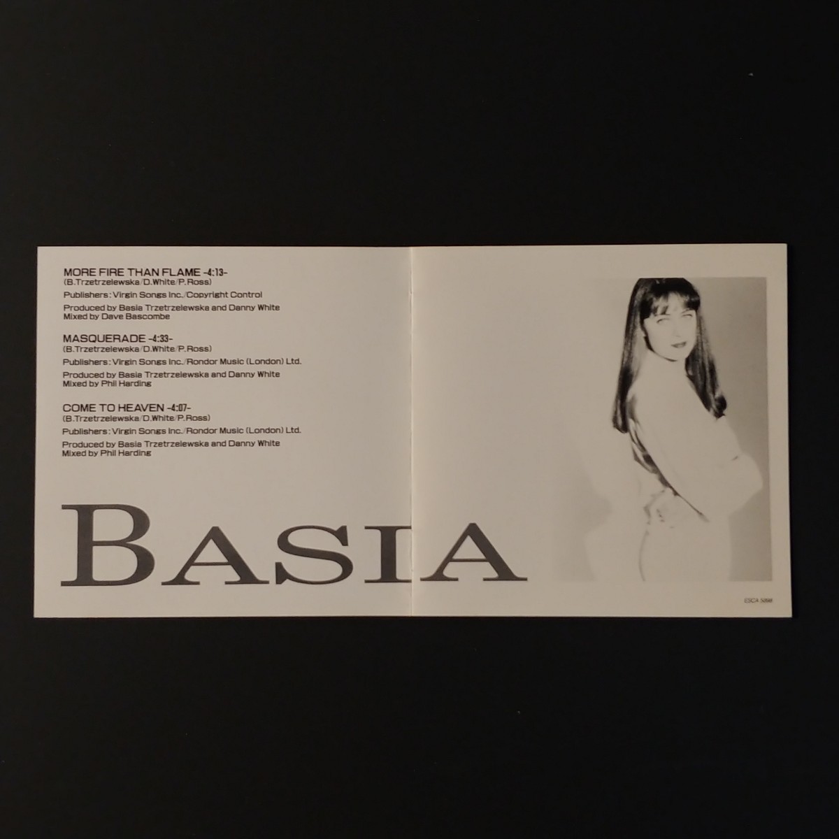 BASIA『MORE FIRE THAN FLAME』バーシア/J-WAVE5周年記念ソング/日本盤_画像5
