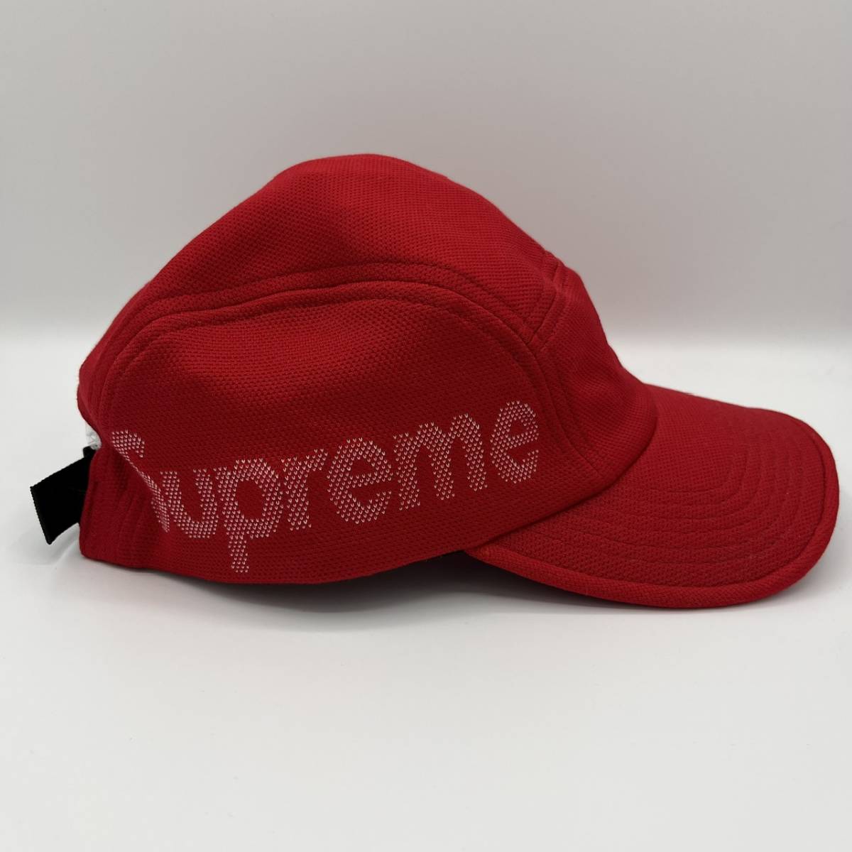 Supreme シュプリーム サイドロゴ キャップ 帽子 スポーツキャップ レッド_画像3