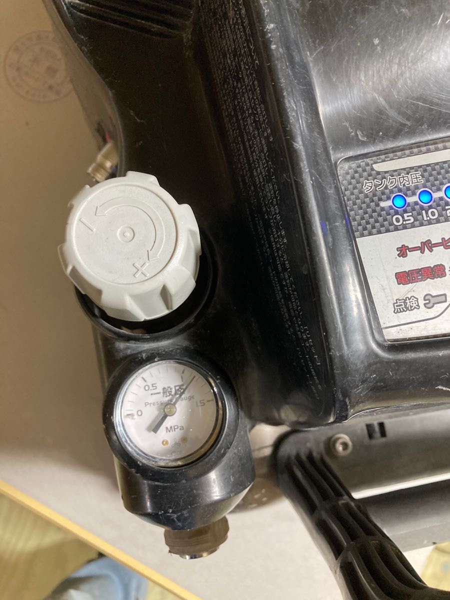 さわモデル日立工機 高圧エアーコンプレッサー EC1445H作動状態 さわモデル日立工機 高圧エアーコンプレッサー EC1445H作動状態