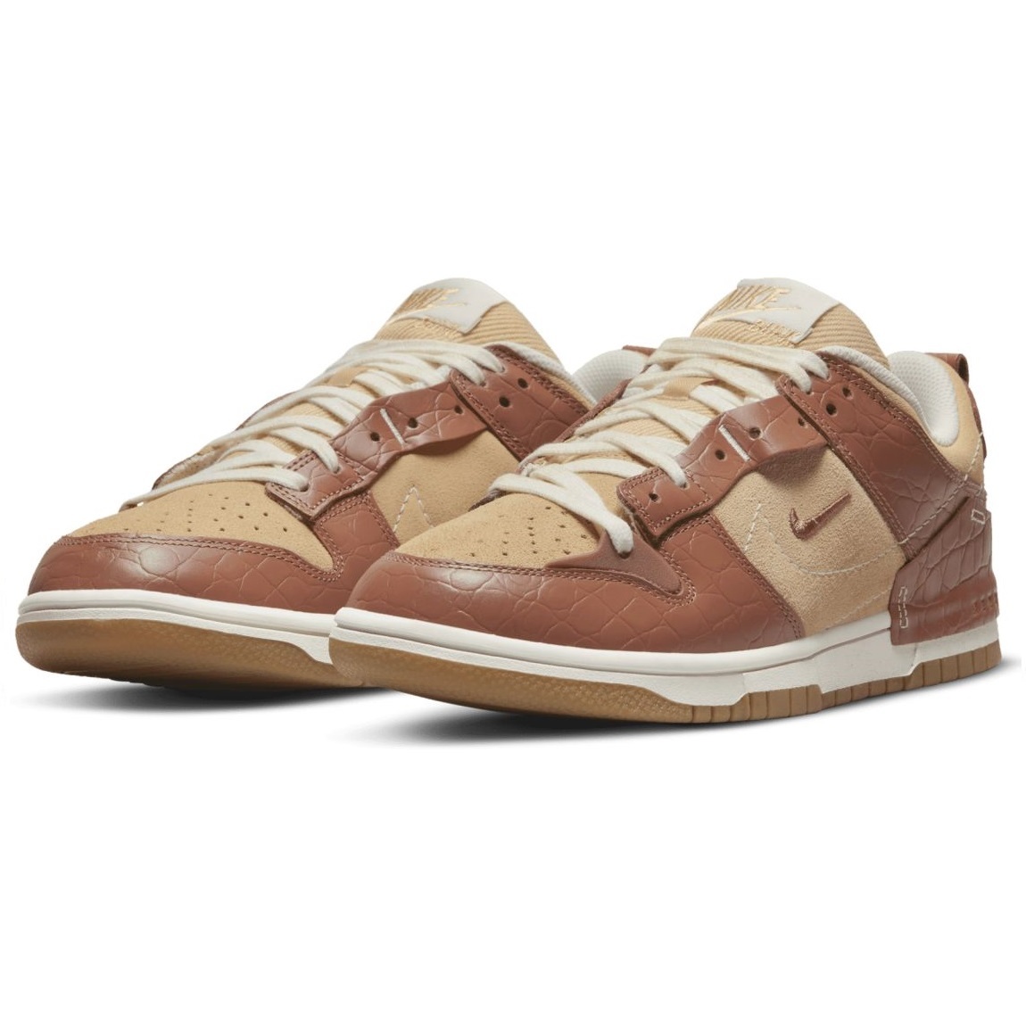 ☆NIKE WMNS DUNK LOW DISRUPT 2 SE 薄茶/ベージュ 26.0cm ナイキ ウィメンズ ダンク ロウ ディスラプト 2 SE DV1026-215_画像1