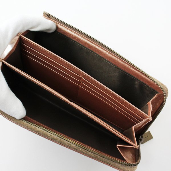 HIROKO HAYASHI Hiroko is cocos nucifera GIRASOLEjilaso-re round Zip long wallet / pink [2400013283007]