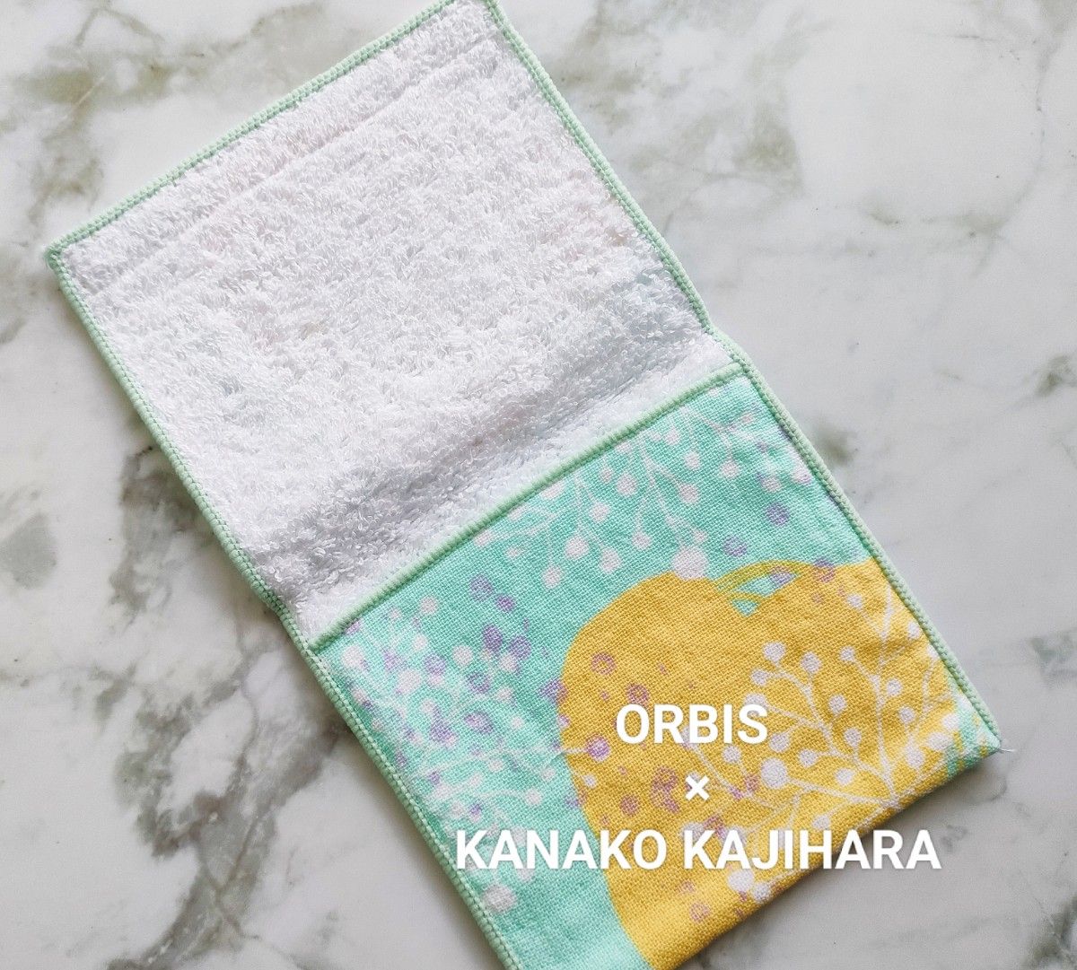 未使用 【非売品】ORBIS × KANAKO KAJIHARA ガーゼハンカチポーチセット  ミニポーチ 値下げ中