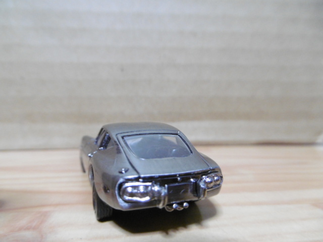  Konami 1/64 out of print famous car collection Toyota 2000GT... silver 