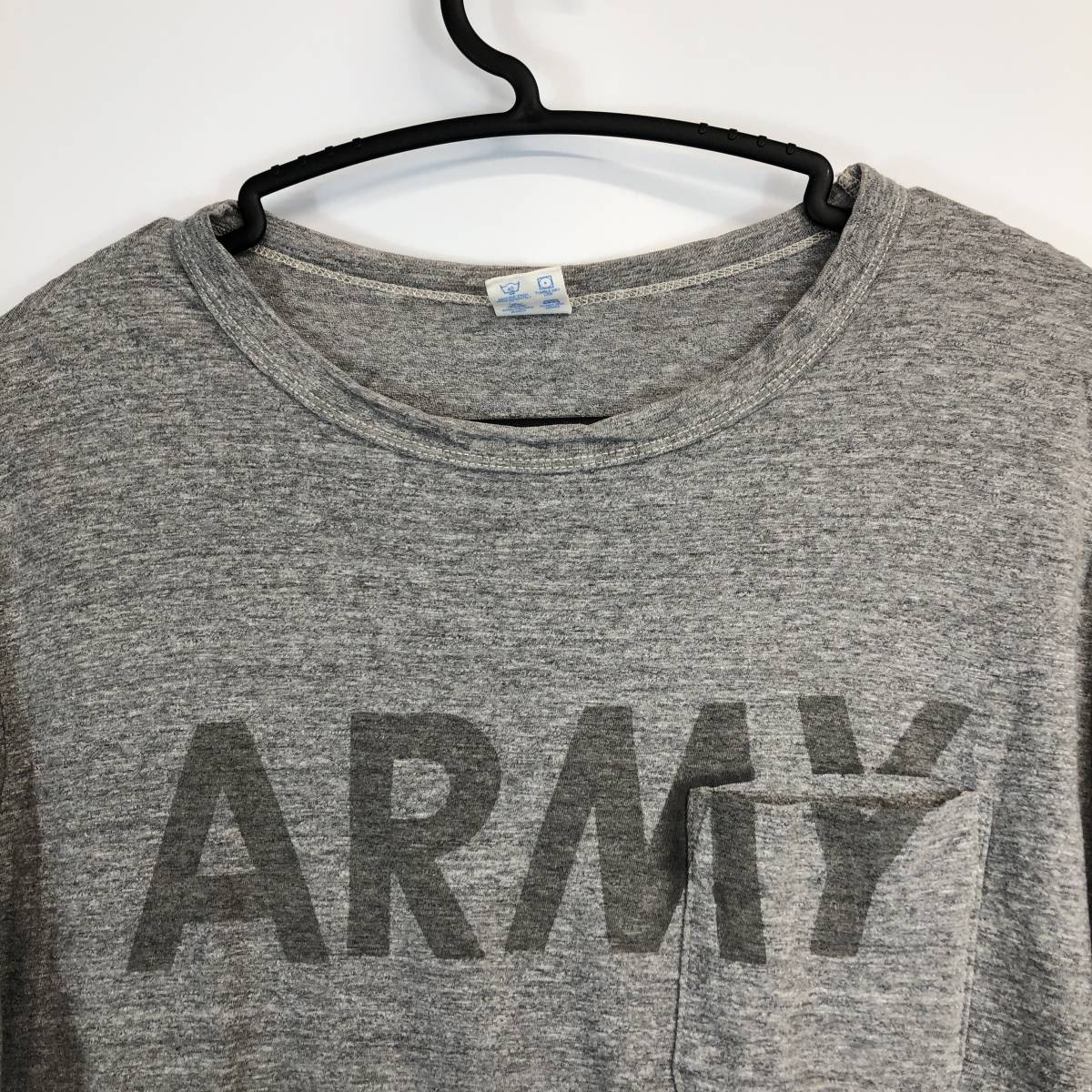日本製 チャンピオン ポケットTシャツ ARMY Mサイズ コットン 日本製 チャンピオン ポケットTシャツ ARMY Mサイズ コットン